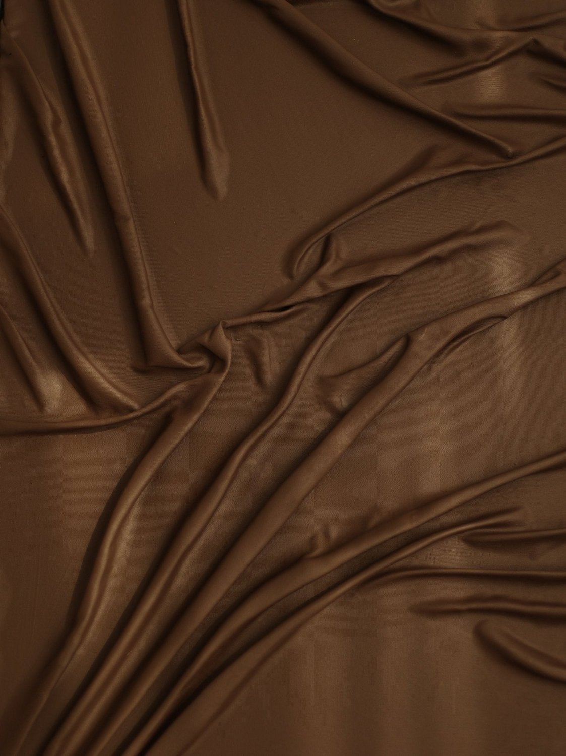 Pellea Bruna sculpted leather wall art in rich brown tones