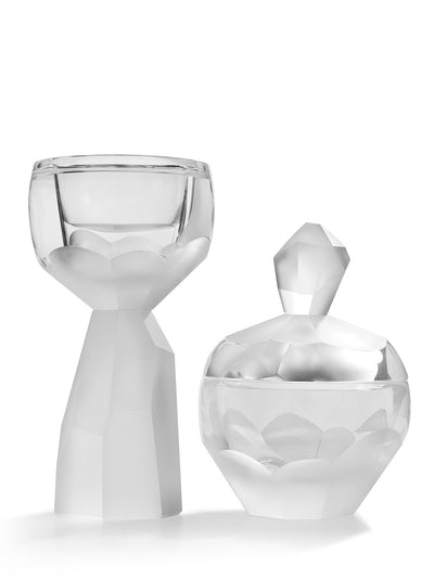 Oud Duo — Oud Chiaro clear crystal oud burner and storage vessel
