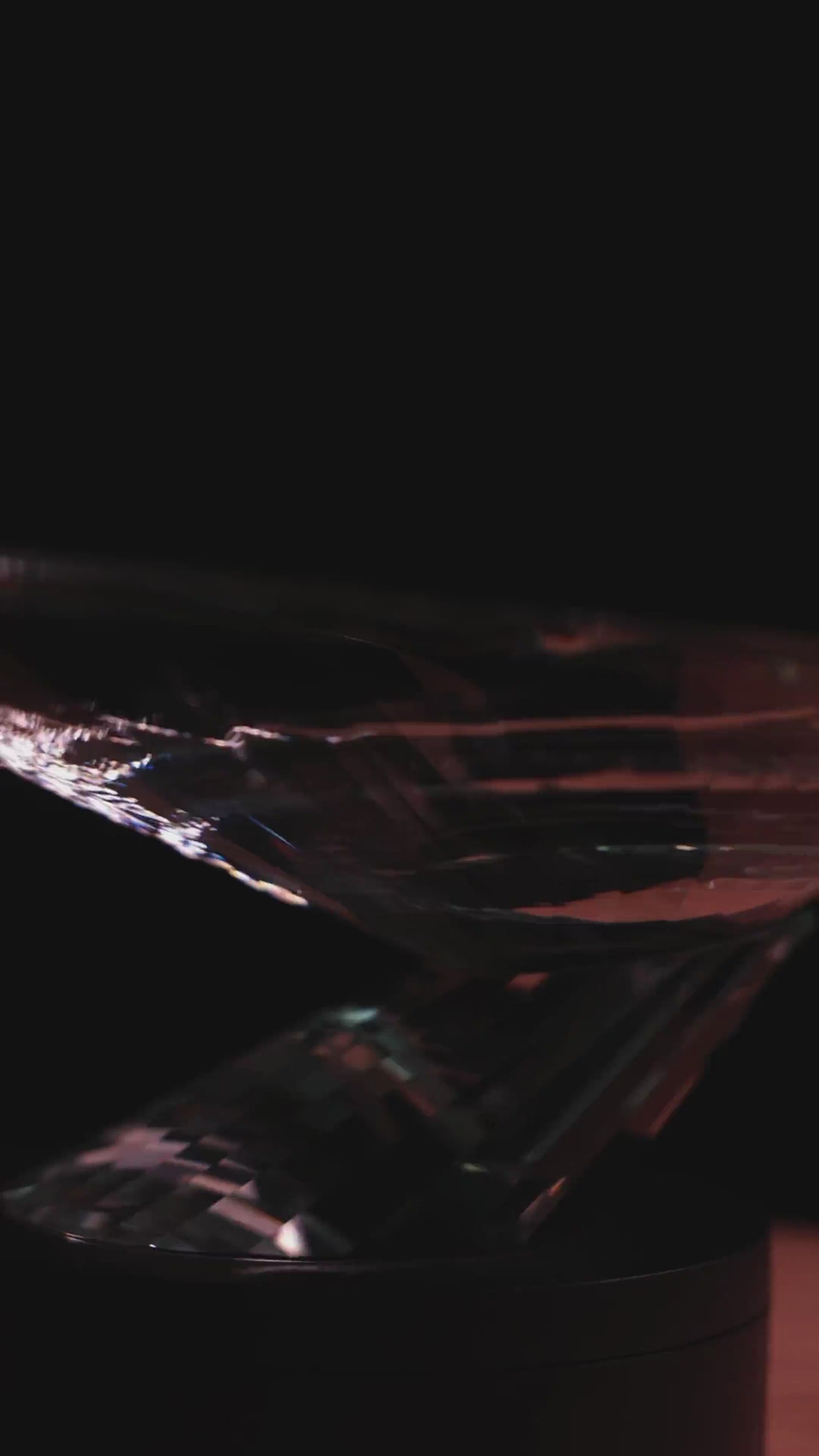 Load video: <div class="metafield-rich_text_field"><p>No two Casa Vincenzo crystal pieces will ever be identical. Each begins as a solid block of K9 crystal, hand selected for clarity, then cut, ground, and polished by skilled artisans over multiple stages. The human touch is visible in every facet, every curve, every play of light. When you choose our crystal, you choose singularity over sameness, a story over a product, a relationship with the maker through the object they have touched.</p></div>